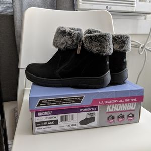 Khombu boots 8 (new, never worn)